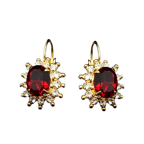 Серьги "Ferro" с кристаллами Swarovski™